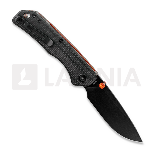 Vosteed Marten 330 - Blackwash - Micarta vouwmes, zwart