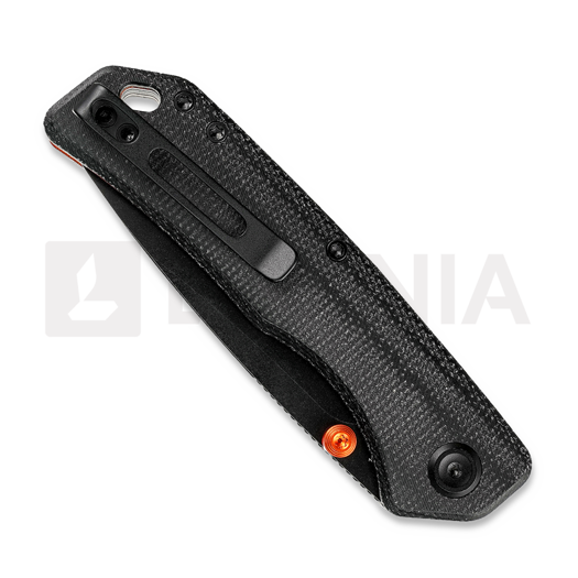 Vosteed Marten 330 - Blackwash - Micarta vouwmes, zwart
