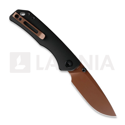 Vosteed Marten 330 - Copper Dune - Aluminum 折り畳みナイフ, 黒