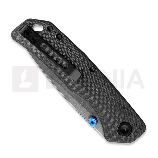 Couteau pliant Vosteed Marten 330 - Stonewash - Carbon Fiber