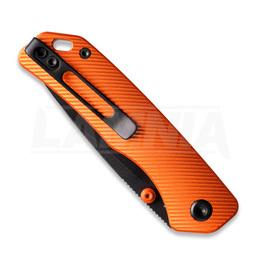 Vosteed Marten - Blackwash - Aluminum sulankstomas peilis, oranžinėnge