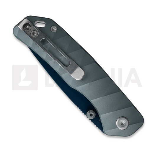 Vosteed Marten - Cerakote Blue - Aluminum folding knife, Dim Gray