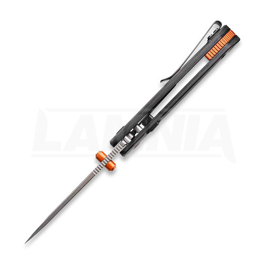 Vosteed Marten - Stonewash - Carbon Fiber sulankstomas peilis