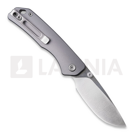 Vosteed Marten - Satin - Aluminum folding knife, grey
