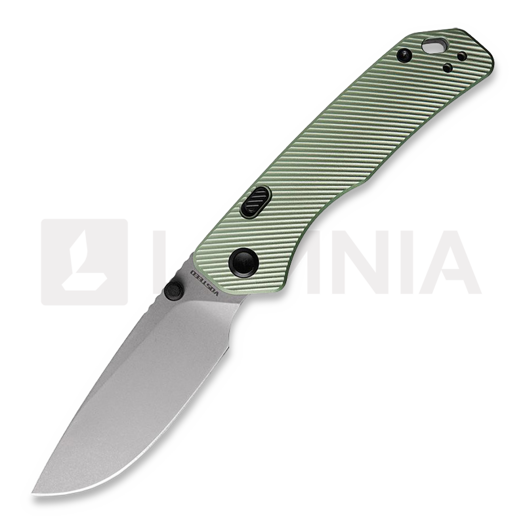 Skladací nôž Vosteed Marten - Stonewash - Aluminium, zelená