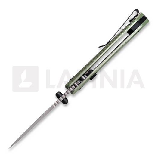 Vosteed Marten - Stonewash - Aluminium &ouml;sszecsukhat&oacute; k&eacute;s, z&ouml;ld