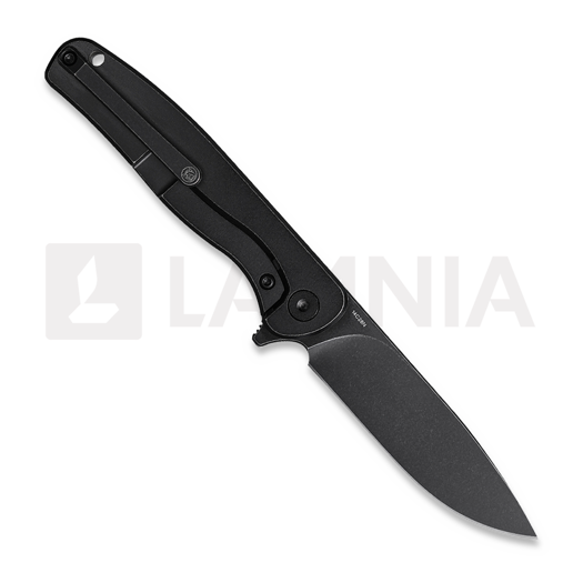 Vosteed Mini Labrador - Blackwash - Titanium kääntöveitsi, musta