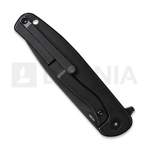 Vosteed Mini Labrador - Blackwash - Titanium sulankstomas peilis, juoda