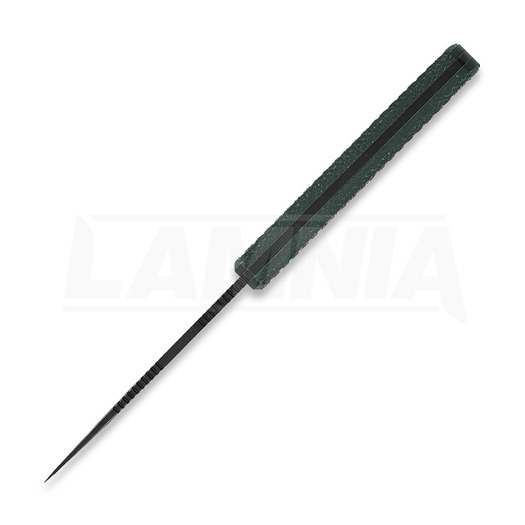 Vosteed Mink - Blackwash Clip Point - Micarta knife, green