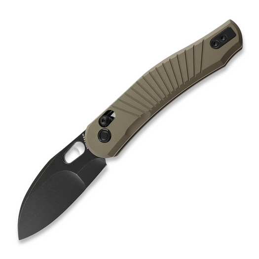 Vosteed Morel Crossbar - Aluminium Brown - B/W Compound סכין מתקפלת