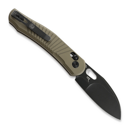 Складной нож Vosteed Morel Crossbar - Aluminium Brown - B/W Compound