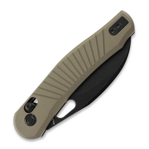 Складной нож Vosteed Morel Crossbar - Aluminium Brown - B/W Compound