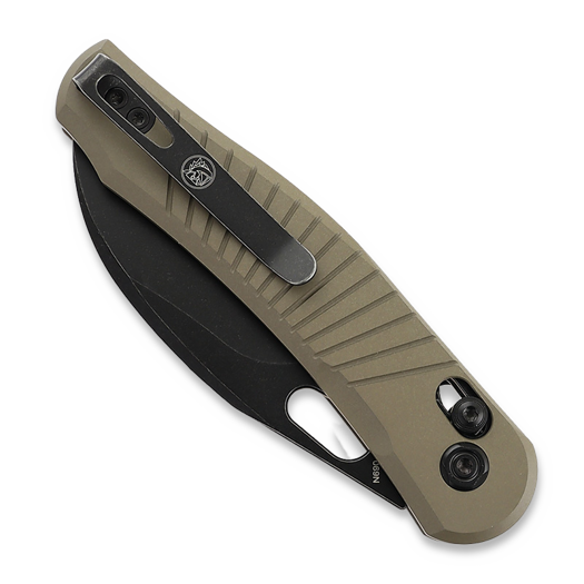 Складной нож Vosteed Morel Crossbar - Aluminium Brown - B/W Compound