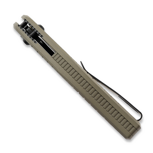 Coltello pieghevole Vosteed Morel Crossbar - Aluminium Brown - B/W Compound
