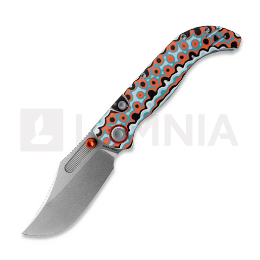 Saliekams nazis Vosteed Naga - Stonewash - Bamboo Micarta, Coral Orbit