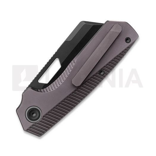 Vosteed Nip-L - Blackwash - Titanium Taschenmesser, purpur