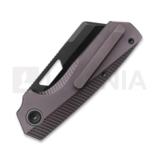 Vosteed Nip-L - Blackwash - Titanium sulankstomas peilis, violetinė
