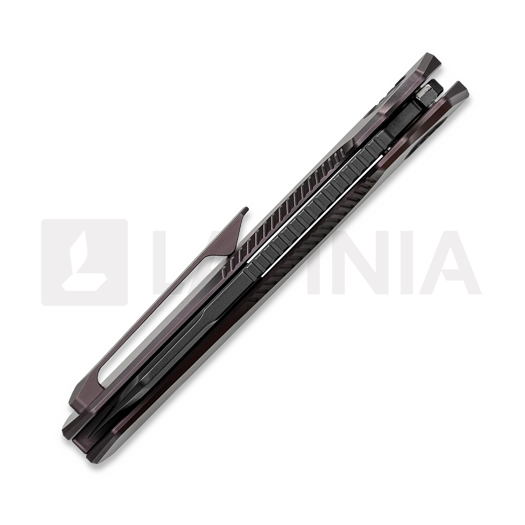 Vosteed Nip-L - Blackwash - Titanium Taschenmesser, purpur