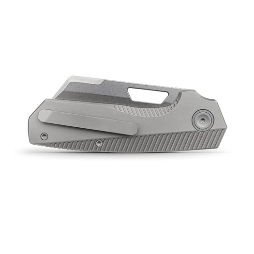 Vosteed Nip-L - Stonewash - Left-Handed &ouml;sszecsukhat&oacute; k&eacute;s, Titanium, sz&uuml;rke