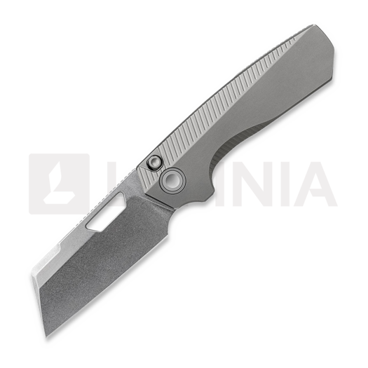 Vosteed Nip-L - Stonewash - Titanium kääntöveitsi, harmaa