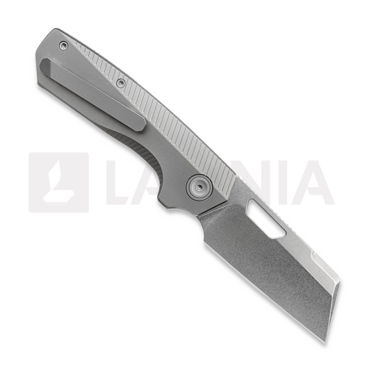 Coltello pieghevole Vosteed Nip-L - Stonewash - Titanium, grigio
