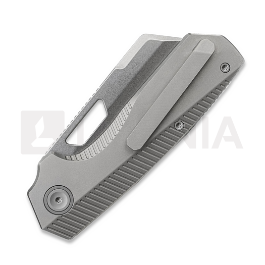 Vosteed Nip-L - Stonewash - Titanium Taschenmesser, grau