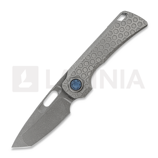 Складной нож Vosteed Nymble - Acid Wash - Titanium, серый