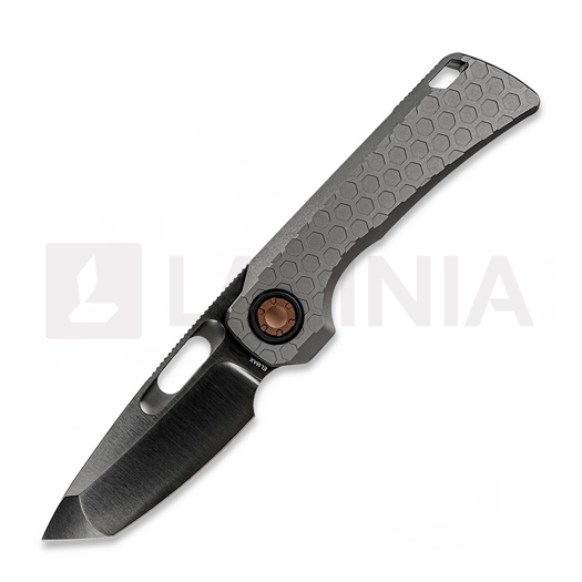 Vosteed Nymble - Obsidian DLC - Titanium összecsukható kés, szürke