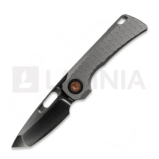 Vosteed Nymble - Obsidian DLC - Titanium foldekniv, grå