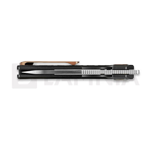 Vosteed Nymble - Satin - Titanium összecsukható kés, fekete