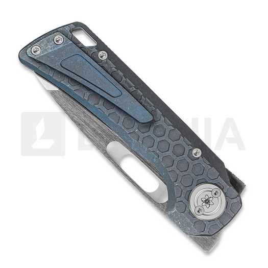 Vosteed Nymble - Satin - Titanium összecsukható kés, kék