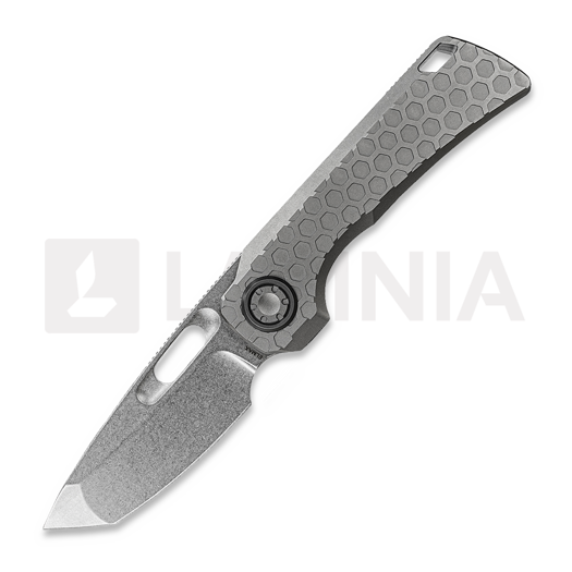 Складной нож Vosteed Nymble - Stonewash - Titanium, серый