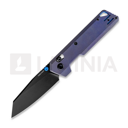 Vosteed Parallel - Blackwash - Titanium sulankstomas peilis, violetinė