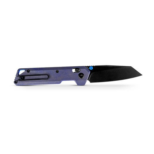Vosteed Parallel - Blackwash - Titanium folding knife, purple