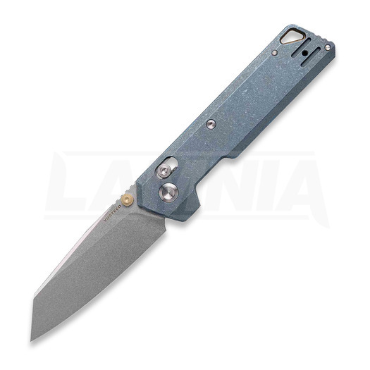 Vosteed Parallel - Stonewash - Titanium fällkniv, blå
