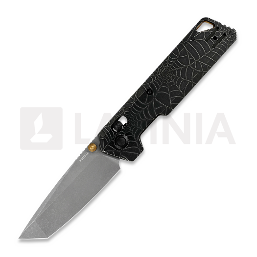 มีดพับ Vosteed Parallel Tanto - Acidwash - Titanium, ดำ