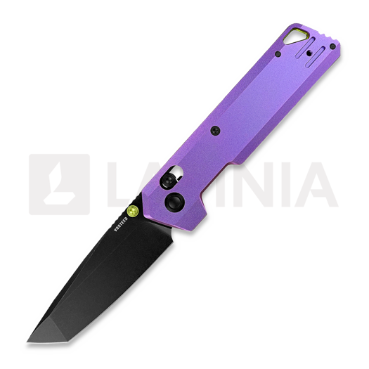 Vosteed Parallel Tanto - Blackwash - Titanium 접이식 나이프, 자주