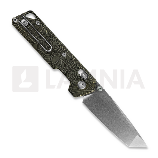 Vosteed Parallel Tanto - Stonewash - Titanium k&auml;&auml;nt&ouml;veitsi, Acidwash
