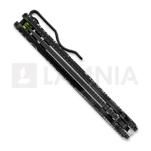 Navaja Vosteed Porcupine - Blackwash - G10, Doodle Monster™