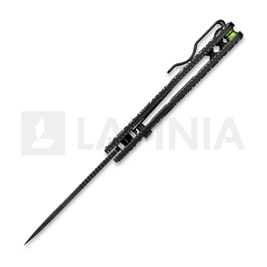 Navaja Vosteed Porcupine - Blackwash - G10, Doodle Monster™