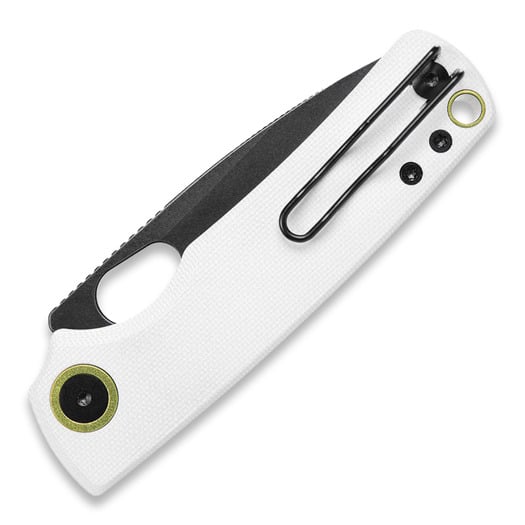 Vosteed Porcupine - Blackwash - G10 folding knife, white