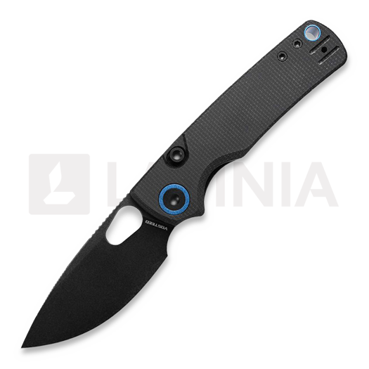 Vosteed Porcupine - Blackwash - Micarta Taschenmesser, schwarz