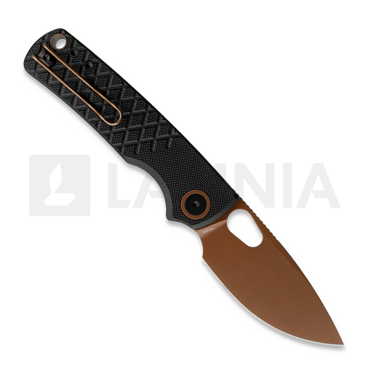 Vosteed Porcupine - Copper Dune - G10 folding knife, black