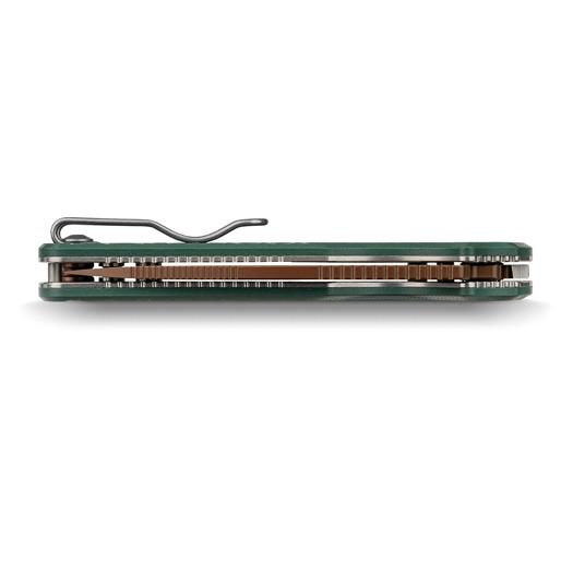 Vosteed Porcupine - Copper Dune - G10 folding knife, green