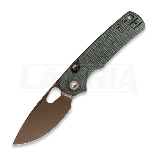 Складний ніж Vosteed Porcupine - Copper Dune - Micarta, зелений