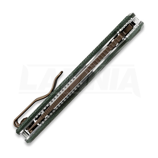 Nóż składany Vosteed Porcupine - Copper Dune - Micarta, zielona