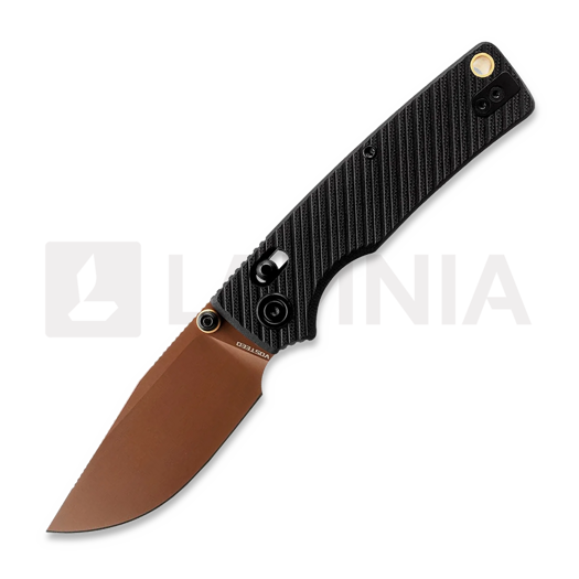 Nóż składany Vosteed Porcupine ModSwap™ - Copper Dune - G10, czarny