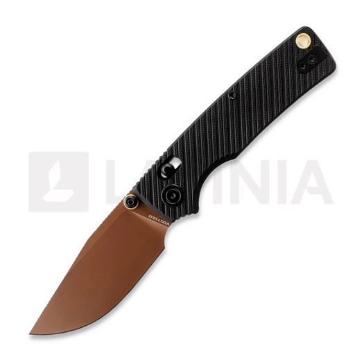 Couteau pliant Vosteed Porcupine ModSwap™ - Copper Dune - G10, noir