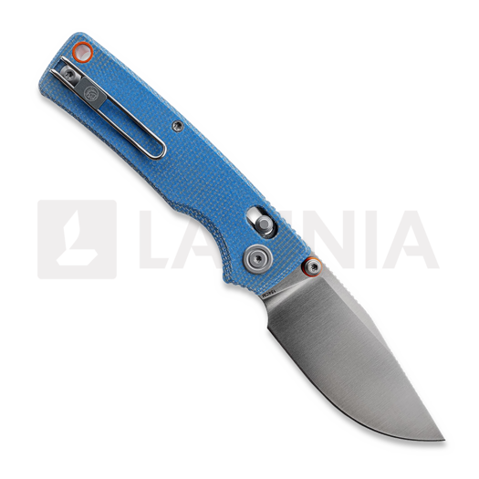 Coltello pieghevole Vosteed Porcupine ModSwap™ - Satin - Micarta, blu