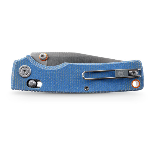 Vosteed Porcupine ModSwap™ - Satin - Micarta Taschenmesser, blau